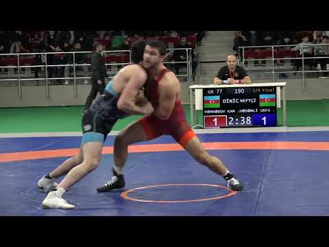 1/4 final GR - 77 kg: Kamran Məmmədov - Urfan Həsənli