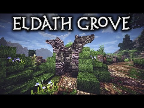 Minecraft: Eldath Grove - Ep7 Burial Mounds (Timelapse)