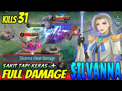 Silvana Super Lifesteal + Full Damage - Mbak Silvanna Lagi Bully Adeknya Sampai Kena Mental | MLBB
