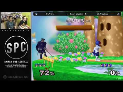 SPC15 Losers Quarters - CL|Vitro (Marth) vs CL|Yingling (Falco)