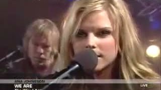 Ana Johnsson - We Are (Live at Boogie, September 27, 2004)