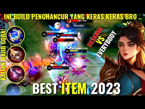 Build Penghancur Yang Keras² Top Global Silvanna 2023, Kalian Wajib Coba Musuh Auto Jadi Kertas!😱