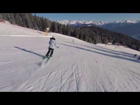 2019 01 24 P skiing at Kronplatz