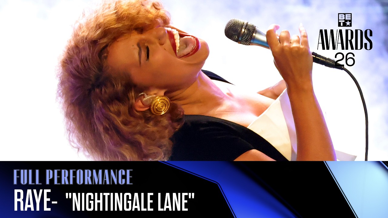 RAYE Brings "Nightingale Lane" to Life | BET Awards '26