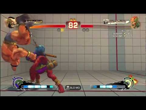 Zangitan [Zangief] vs BuriBRIO [Dhalsim] SSF4 Arcade Edition