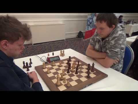 GM Vladislav Artemiev - IM Mikhail Demidov, Trompowski attack, Blitz chess