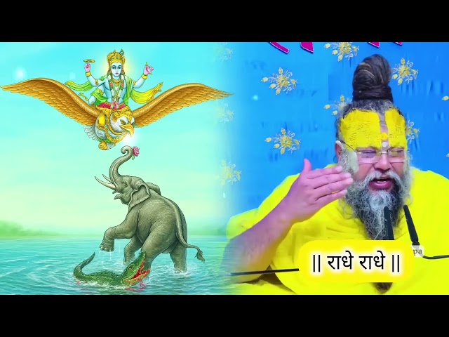 गजेंद्र मोक्ष हाथी की पुकार सुनकर दौड़े चले आए प्रभु जी 🥺