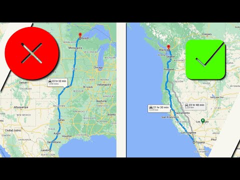 Can You Drive From Canada To Mexico In One Day?