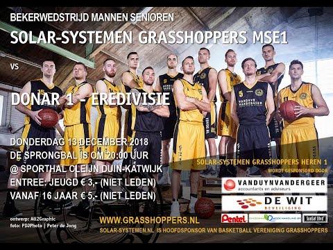 Solar systemen Grasshoppers - Donar (beker, 13 dec. 2018)