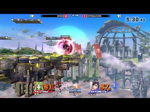 Schism 2: Sm4sh:  IsitreallyJohn Bayonetta vs Snook Palutena