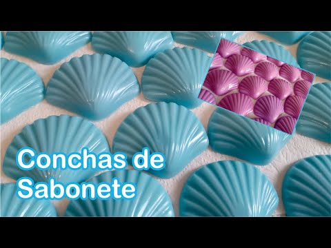 Conchas de Sabonete Artesanal
