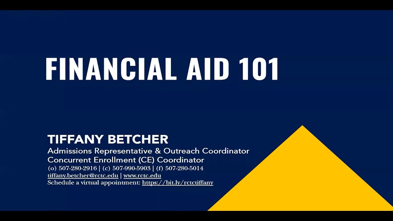 Financial Aid 101