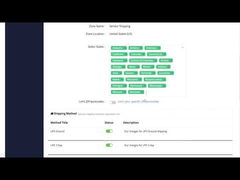 GeneBrokers Tutorial: How to set up vendor  shipping settings