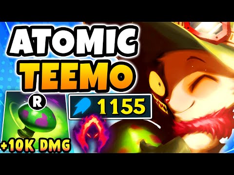 1100+ AP New Season Teemo Makes The Entire Enemy Team DISAPPEAR (WHAT IS THIS DAMAGE)