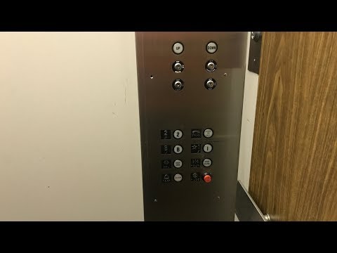 Modded Otis Hydraulic Elevator at Smith Hall, Carnegie Mellon University, Squirrel Hill - PGH, PA