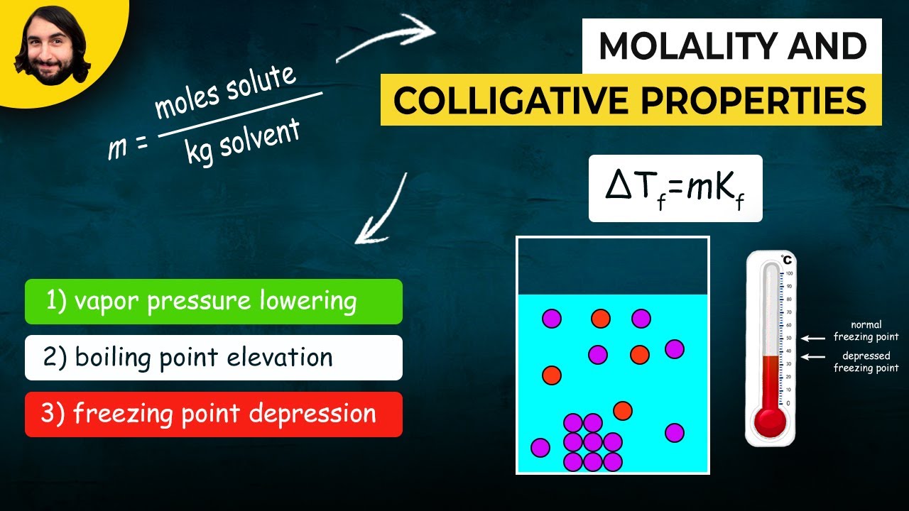 Molality and Colligative Properties