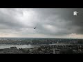 Luchtmacht oefent in Rotterdam. Video: Jop Heinen