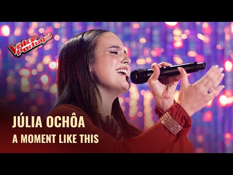 Júlia Ochôa - "A Moment Like This" | Galas | The Voice Portugal 2025