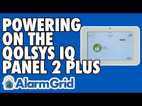Installing and Using the Qolsys IQ Panel 2 Part 1: Powering On