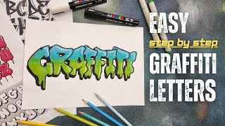 How to Draw Easy Graffiti Letters