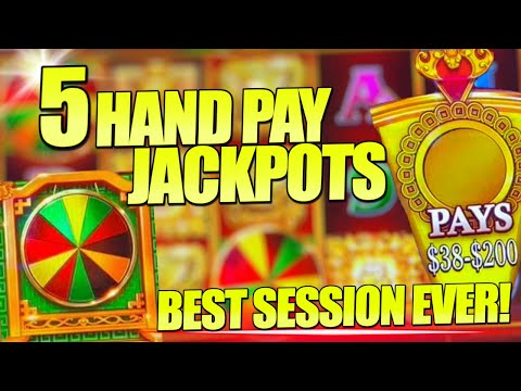 OMG! Heart-Pounding Action!!! 88 Fortunes Delivers Five Hand Pay Jackpots! - YouTube