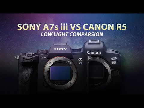 Sony A7s iii Vs Canon EOS R5 Low Light Comparison