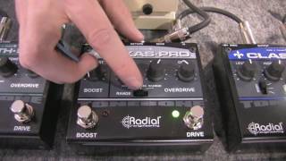 Video thumbnail for NAMM 2017 - Radial Regency, North-Star, Texas, Classic V9, Hot British V9 by TopGuitarPL
