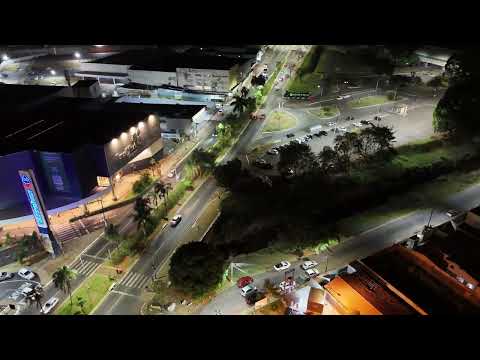 Avisão de anapolis goias a noite.