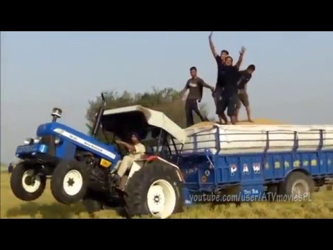 5 minut zabawnych sytuacji z udziałem traktorów 