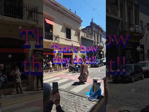 Street Tango in San Telmo Buenos Aires Argentina #travel #buenosaires #tango #latindance #dance