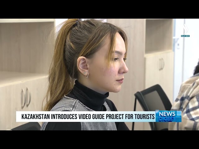 Kazakhstan introduces video guide project for tourists