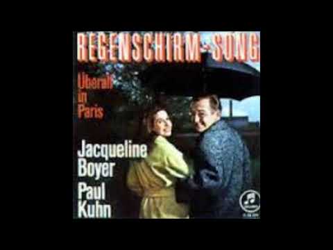 Jacqueline Boyer Paul Kuhn, Regenschirm Song, Single 1964