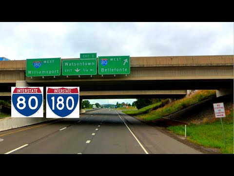(4) I-80 | ROAD PILLS: Driving From Liberty to Milton (I-180)