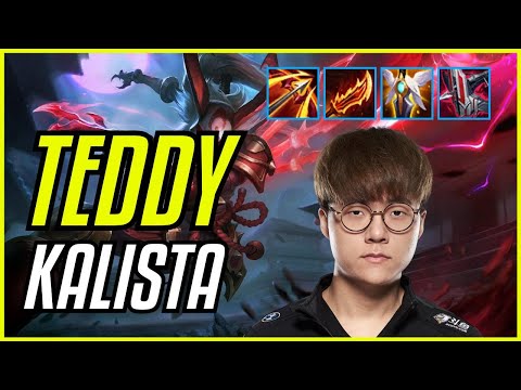 TEDDY - KALISTA vs KAI'SA ADC - KR GRANDMASTER - PATCH 11.11