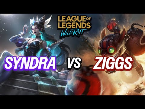 SYNDRA vs ZIGGS (MID) | Wild Rift | OCE Diamond | 7/7/4 | 5.2
