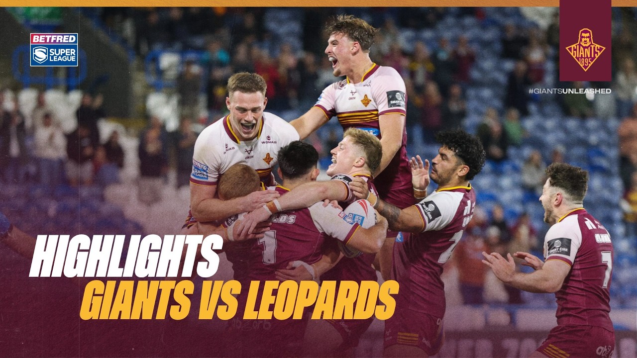 Highlights | Huddersfield Giants vs Leigh Leopards | 2026 Sl