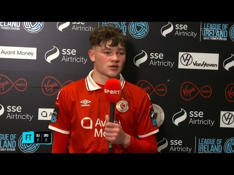 In-form teenager Owen Elding after Sligo Rovers 2-2 Drogheda United