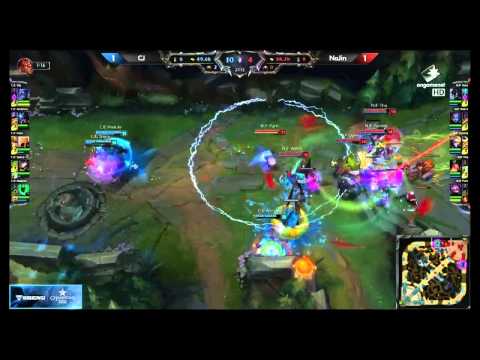 CJ vs NaJin LCK Champions Summer Split 2015 W9D1 CJ Entus vs NaJin emFire Game 3 Highlights