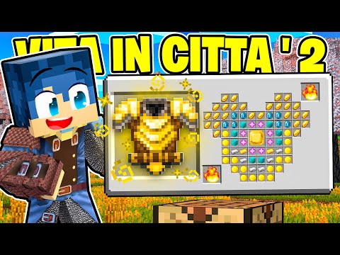 SBLOCCO IL CRAFTING DELL'ARMATURA DI MARK NELLA VITA IN CITTÀ 2! - MINECRAFT Ep.95