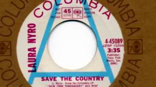 Laura Nyro - SAVE THE COUNTRY - NYT mono single edit