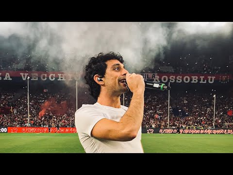 Genoa e Guasto d'Amore: Bresh canta live al Ferraris
