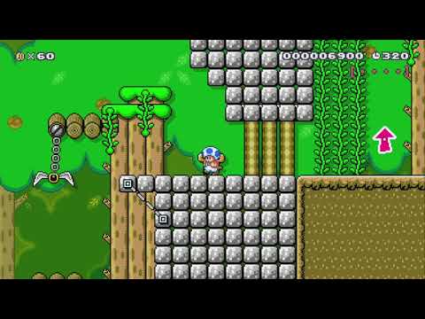 Zelda OoT: Forest Temple ♪ by Majora - Super Mario Maker 2 - No Commentary 1bu