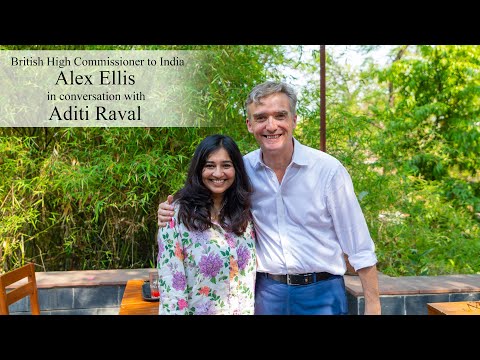 Alex Ellis in conversation with Aditi Raval | British High Commissioner to India | Ahmedabad