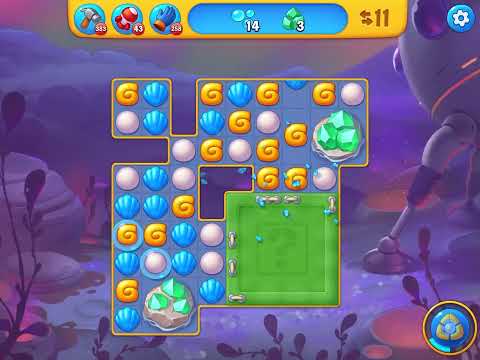 Fishdom level 6326 no boosters フィッシュダム ノーマル [Friend's]