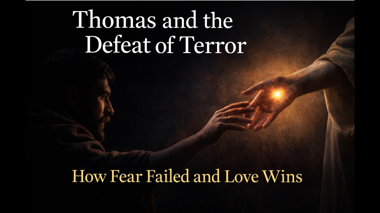 Doubting Thomas and the Terror of a Broken Heart. How Fear Failed, and Love Wins.