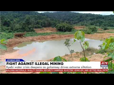 Illegal mining pushes turbidity beyond 50,000 NTU, worsening water shortages in Eastern Region