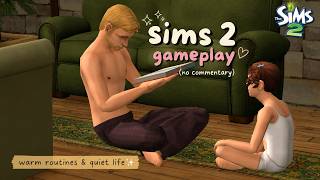 ☀️ A Slow Summer Day With the Family | The Sims 2 Cozy Gameplay (No Commentary)