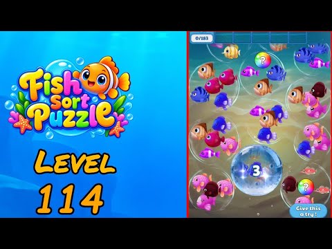 Fish Sort Puzzle Level 114 Walkthrough thumbnail
