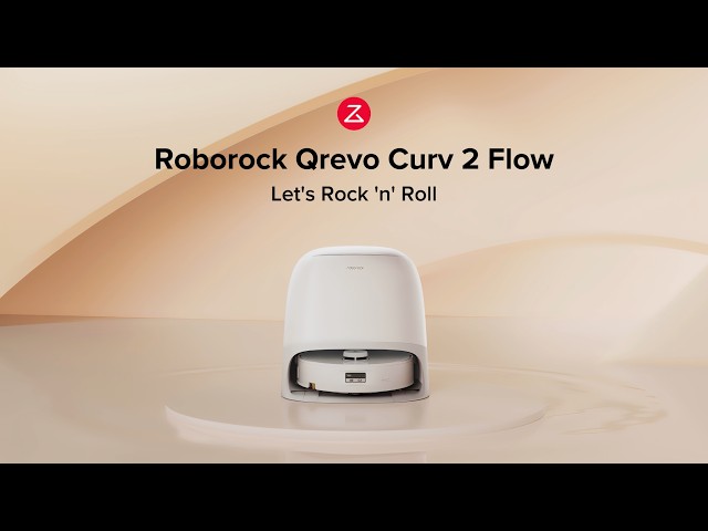 Video teaser per Roborock Qrevo Curv 2 Flow | Let's Rock 'n' Roll