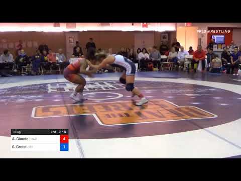 68 Kg 3rd Place Alexandria Glaude Titan Mercury Wrestling Club Vs Skylar Grote New York Athletic C